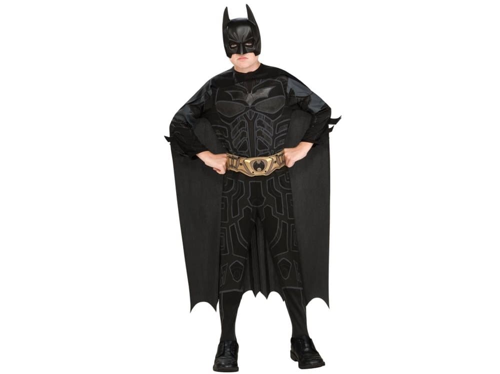 Rubie''s 881286, Maskeraddräkt, Superhjälte, Batman: Dark Knight Trilogy, Pojke, Tyg, Svart