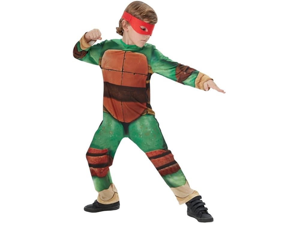 TEENAGE MUTANT NINJA TURTLES Udklædningstøj (3-9 år)(Str. 116/M)
