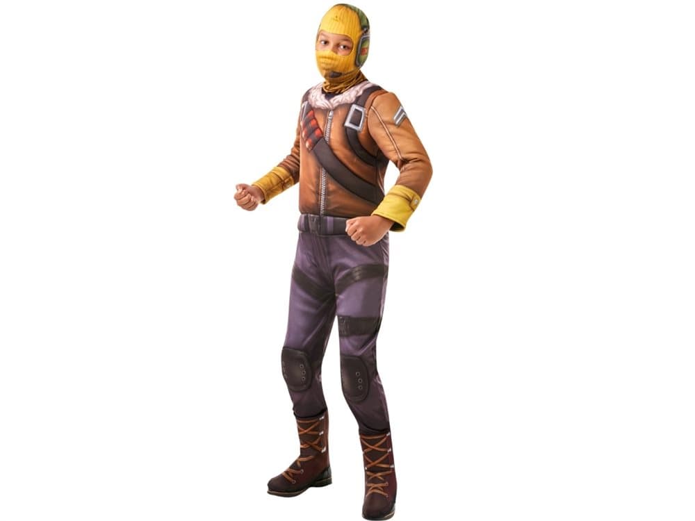Raptor Fortnite Kostume (9-14 år)(Str. 164/13-14)