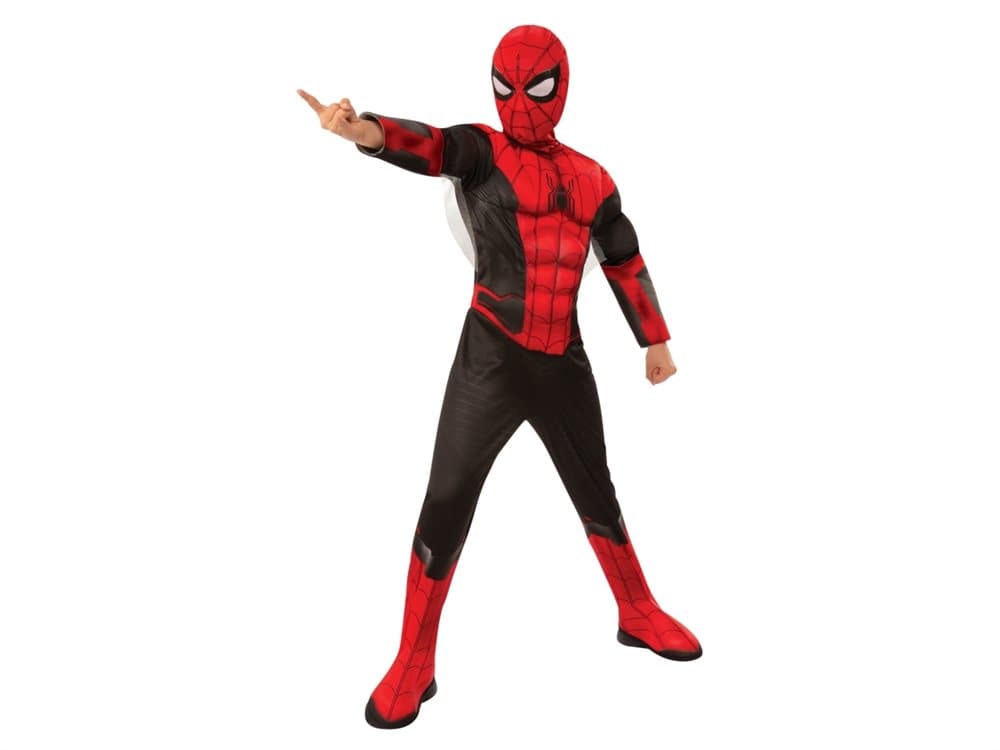 Spiderman Far From Home Deluxe Kostume (3-7 år)(Str. 122/S)