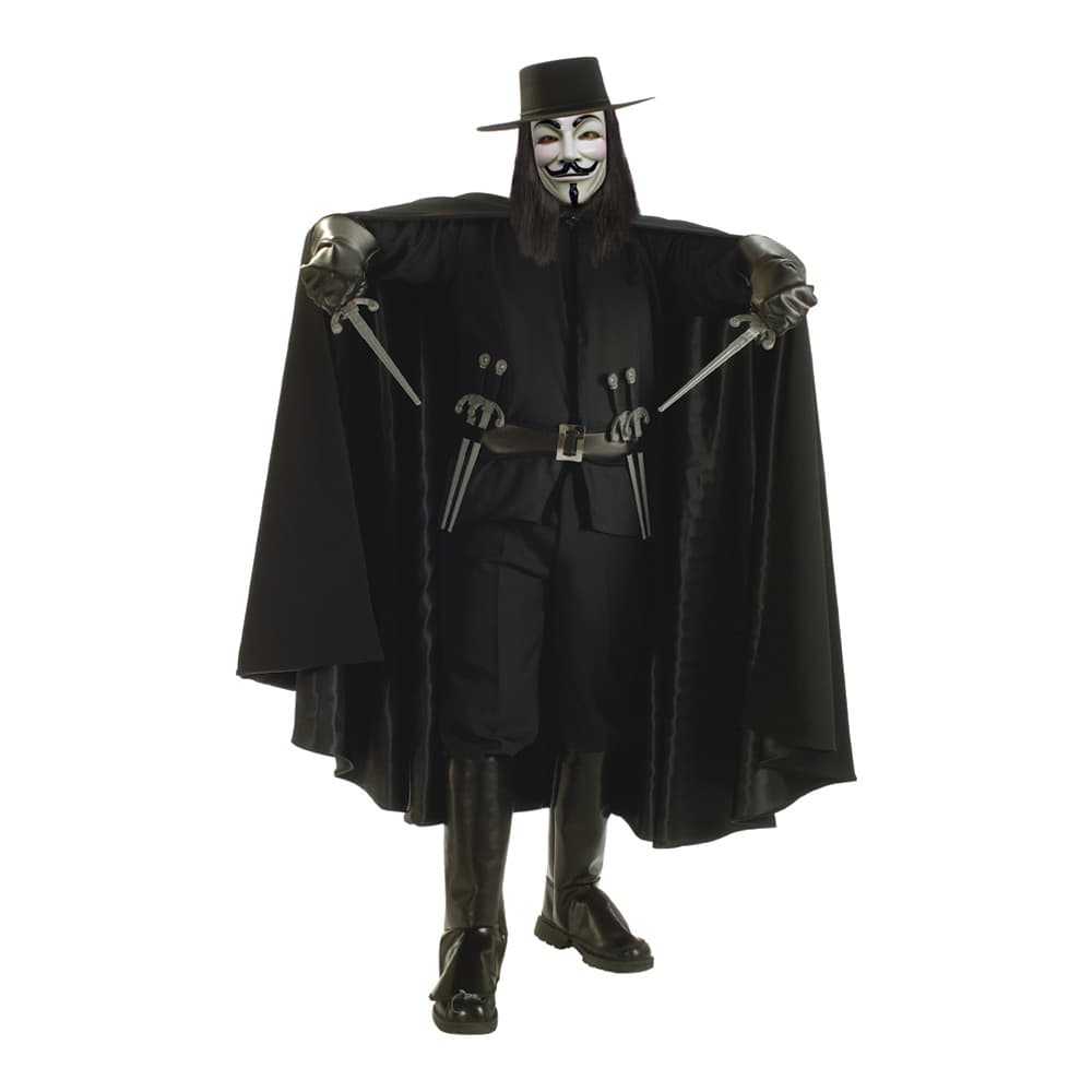 V For Vendetta Deluxe Karnevalkostyme