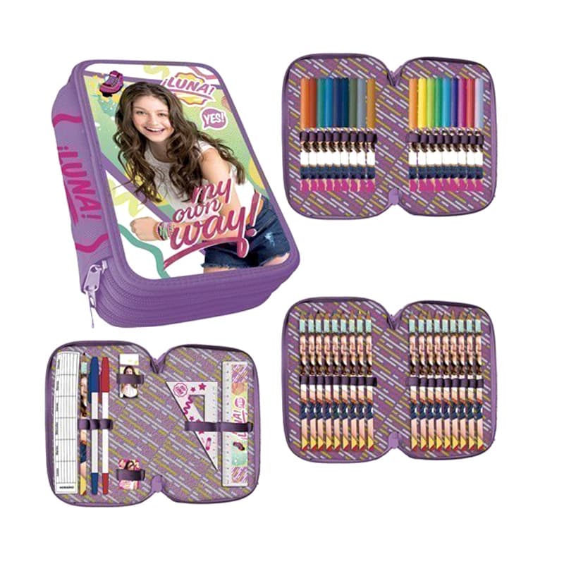 Disney Soy Luna My Own Way Triple school set 43-pieces Penaaleita B-Sorting