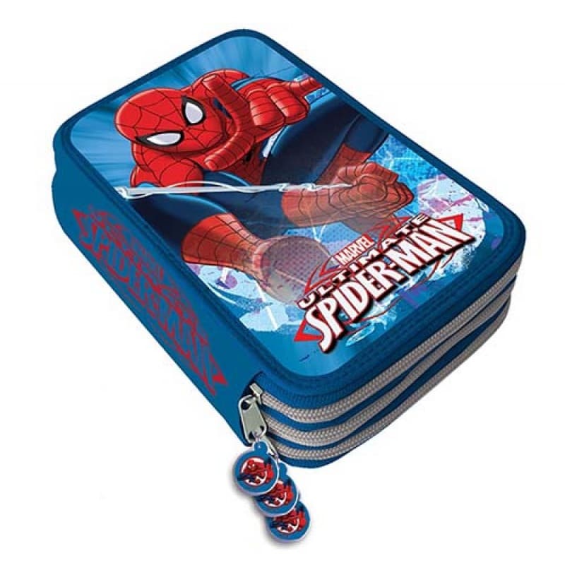 Spiderman Spider Man Triple Schoolset 43-delt pen