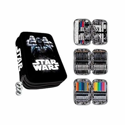 Star Wars Darth Vader Triple Skolset 44-delt Pen Box Pennset