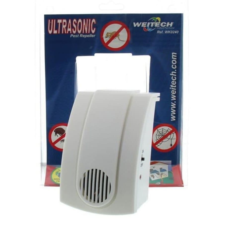 WEITECH Skadedyrskremmer ultralyd 60 m²