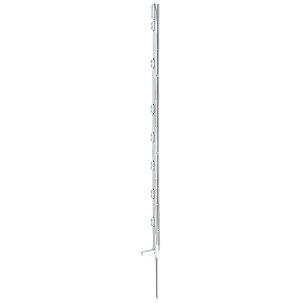 Kerbl Elektriske gjerdestolper Eco 25 stk plast 105 cm hvit