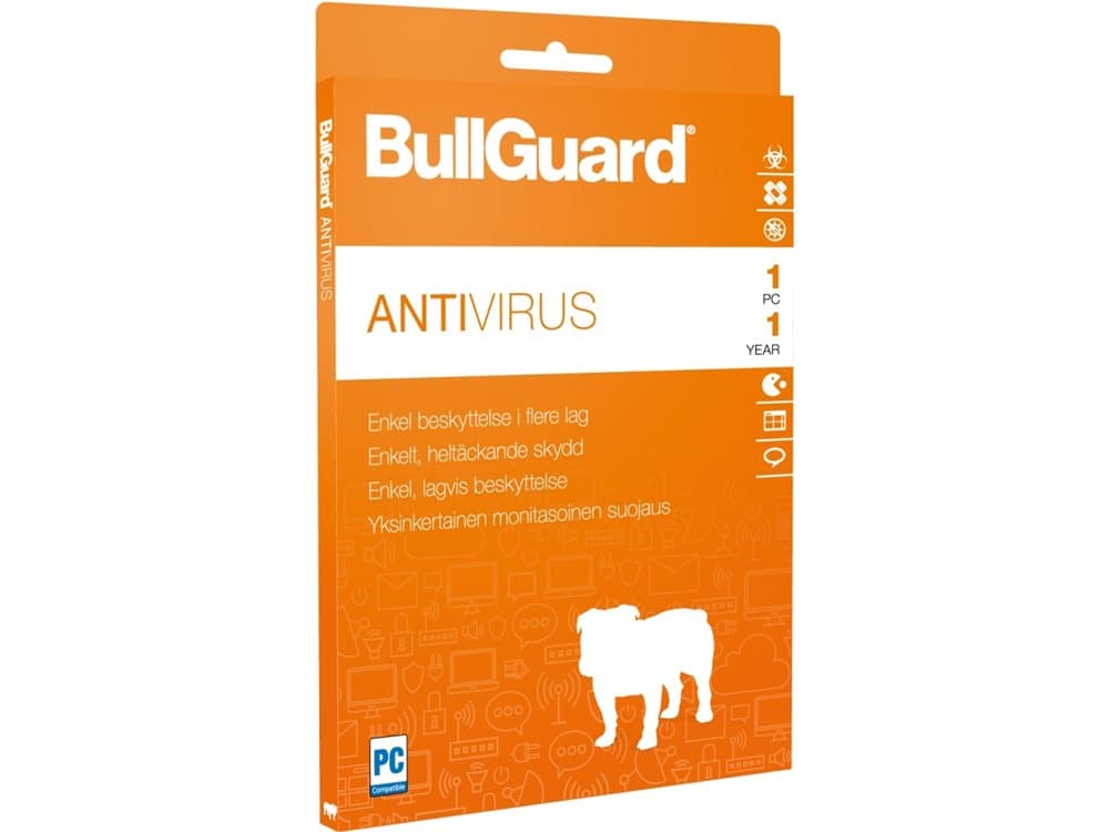 BullGuard Antivirus 2019 - Abonnementslisens (1 år) - 1 PC - Win