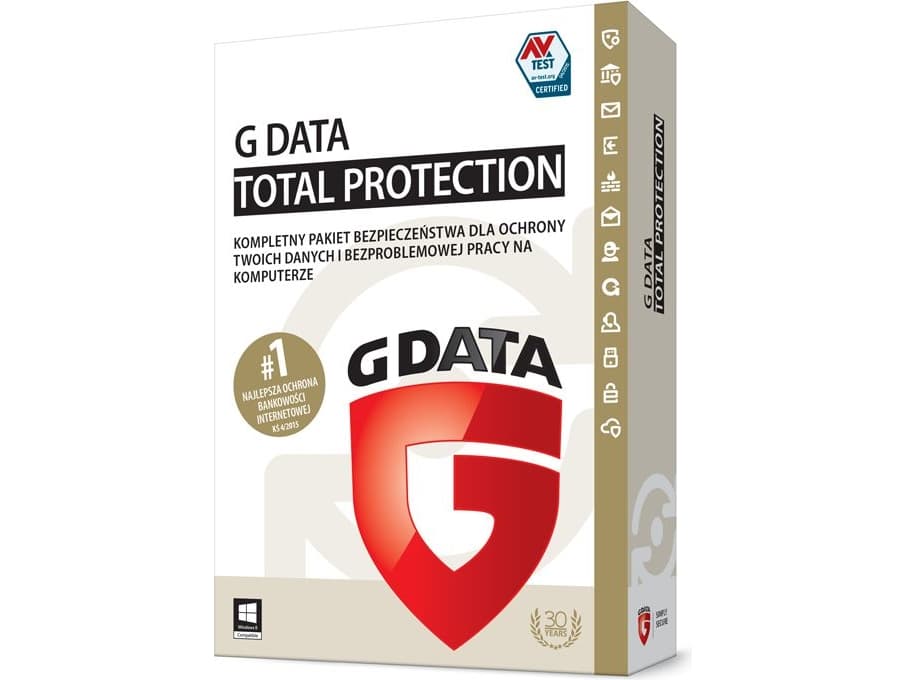 G DATA 082505, 2 lisenser, 2 år, Boks