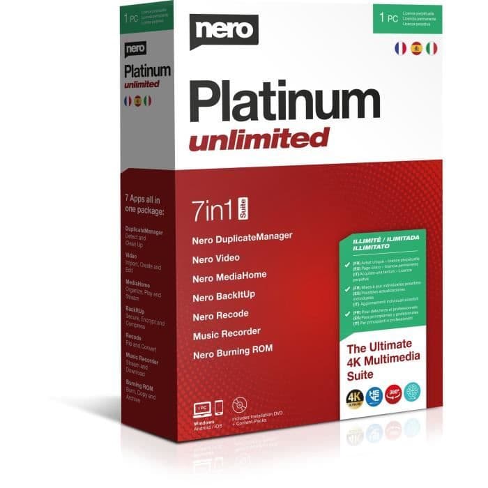 NERO Platinum Ubegrænset