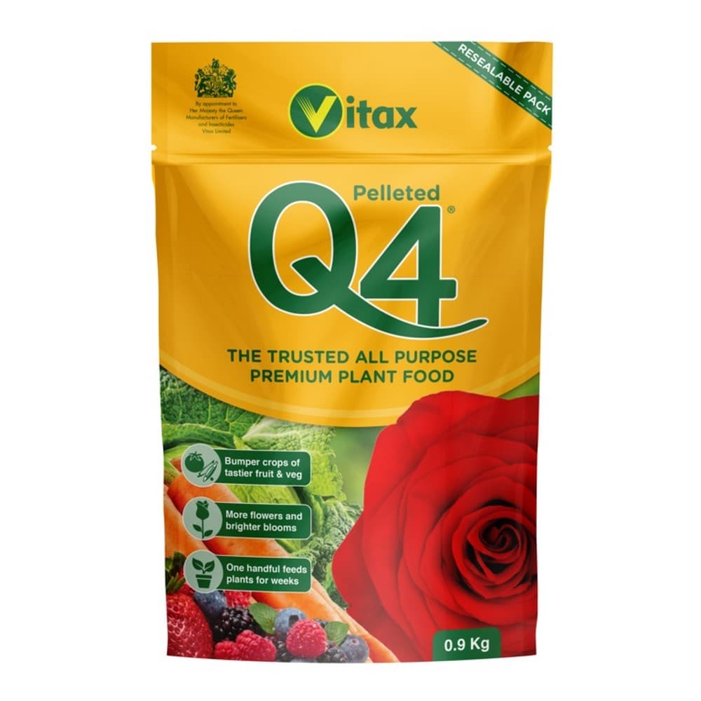 Vitax Q4 Pelleted Pouch Plant Feed