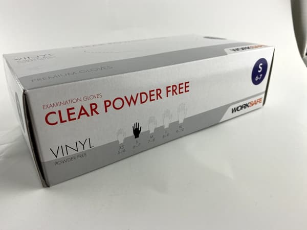100st/fp, Handskar, Skyddshandskar, Engångshandskar, Vinyl Worksafe S