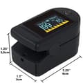 Miniatyrbild 2 av 4: Oximeter / pulsoximeter - mäter puls och syresättning