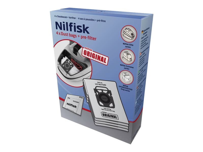 Nilfisk - Tillbehörssats - till dammsugare
