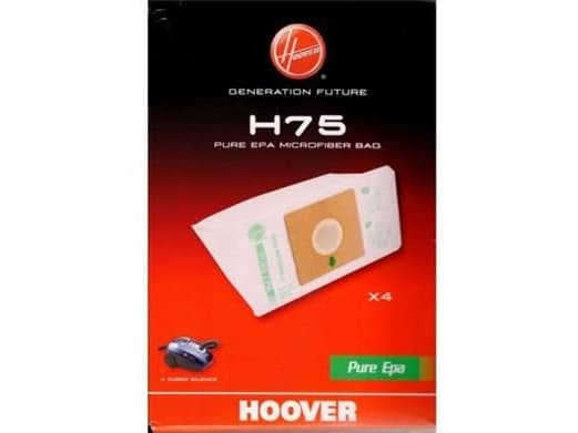 Hoover H75 - Pose - for støvsuger (en pakke 4) - for A-Cubed Silence AC70_AC10011; Thunder Space TS70_TS22011, TS70_TS30011