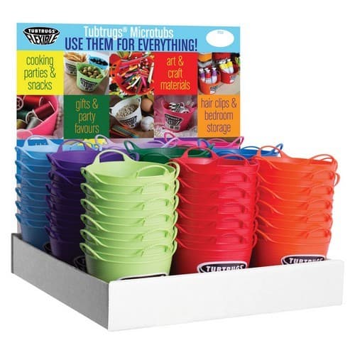 Red Gorilla Tubtrug Microtub Display Pack (Pack of 108)