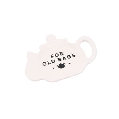 CGB Giftware Loft For Old Bags Ceramic Tea Bag Holder