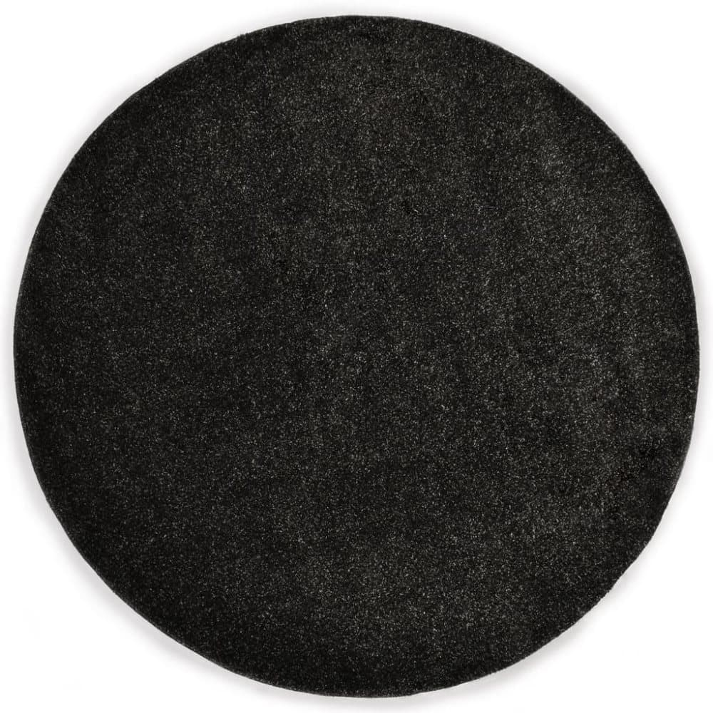 vidaXL Shaggy flossteppe 160 cm antrasitt