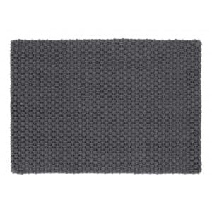 Dixie PET-matte Rep Antracit 90 x 60cm