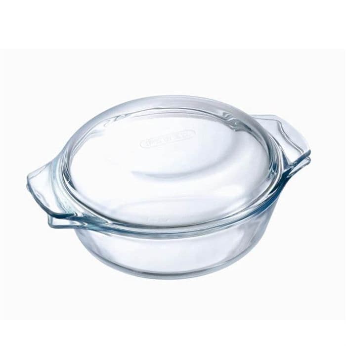 PYREX - 105A000 / 7044 - Cocotte ronde - 22cm * 17 cm - Pyrex Classic - 1L +0,4 L