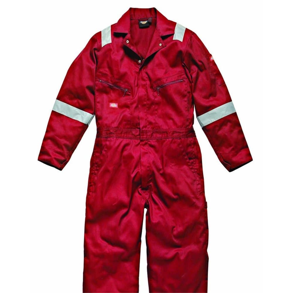 Dickies Hi-Vis Stripe Workwear Coverall för herrar