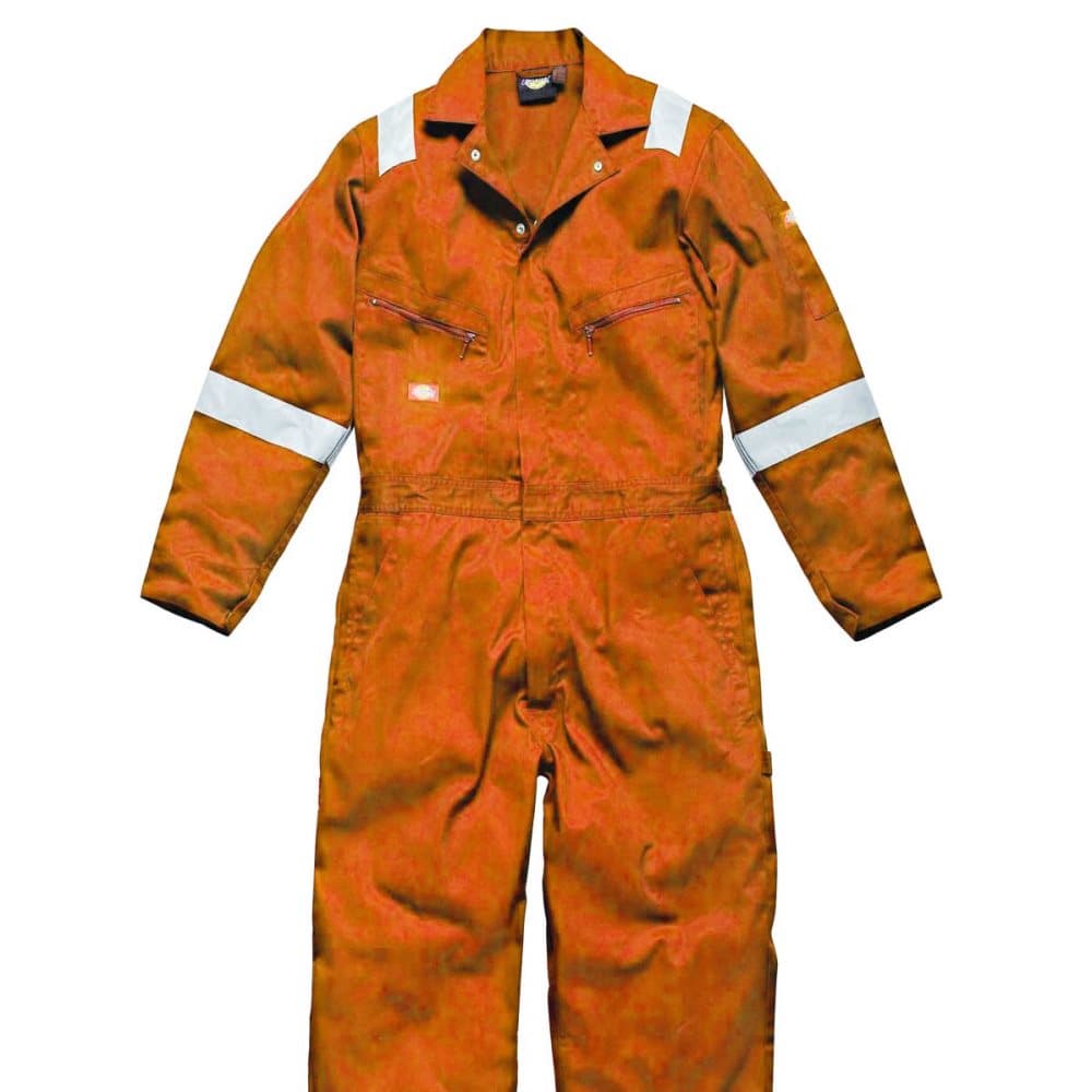 Dickies Hi-Vis Stripe Workwear Coverall för herrar