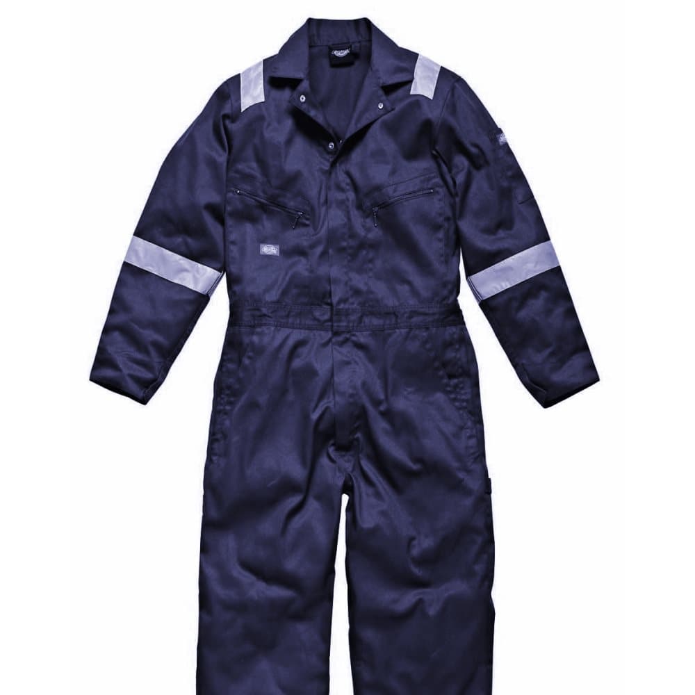Dickies Hi-Vis Stripe Workwear Coverall för herrar