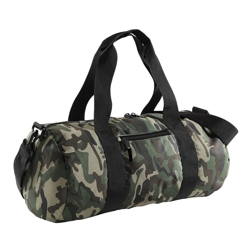 Bagbase Camouflage Barrel / Duffle Bag (20 Litres)