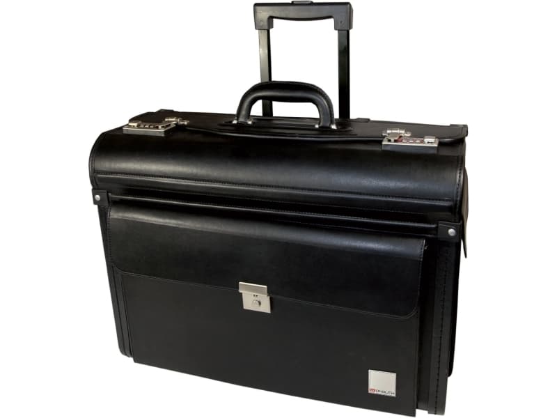 Pilottaske Monolith 2179 med hjul sort