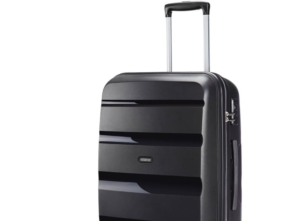 American Tourister Bon Air, Spinner, Svart, Polypropylen (PP), 4 hjul, 1 styck, 53 l