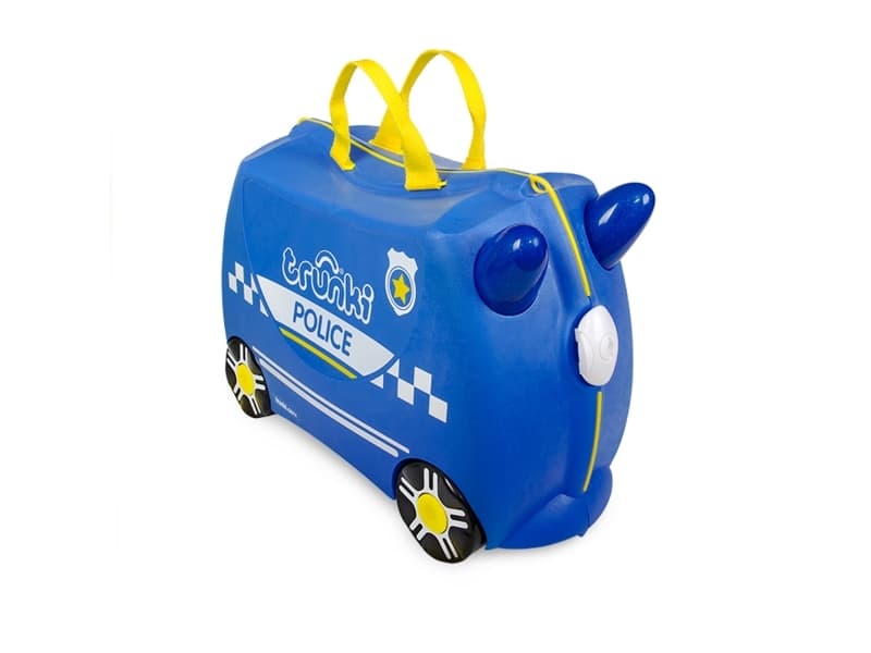 Trunki 1568282932, Resväska, Svart, Blå, Vit, Gul, Plast, 4 hjul, 18 l, 310 mm