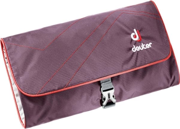 Deuter cosmetic bag Wash Bag II aubergine/fire (3943455220)