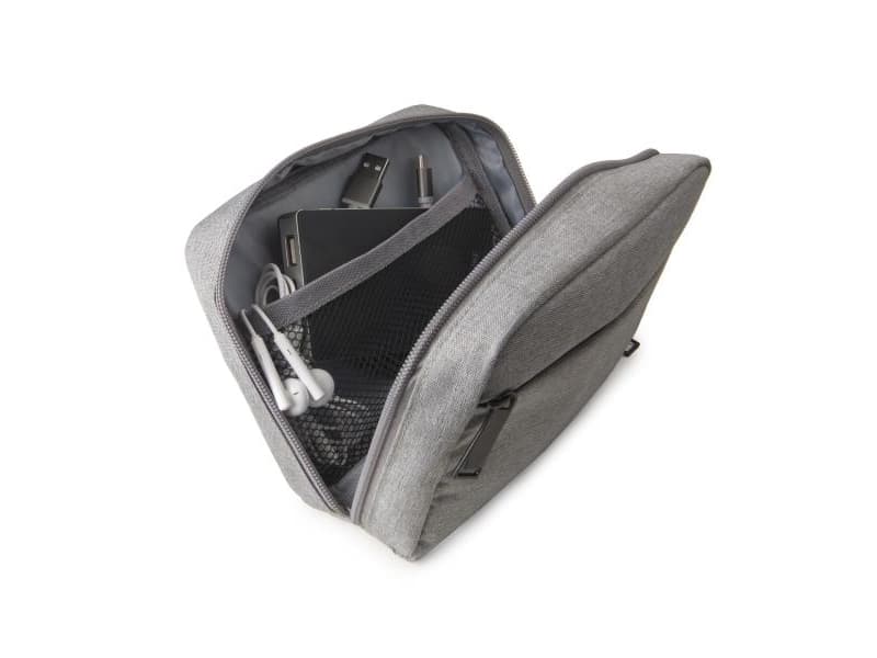 Celly Travelbag, Resefodral, Grå, Kompakt, Tyg, Framficka, Dragkedja