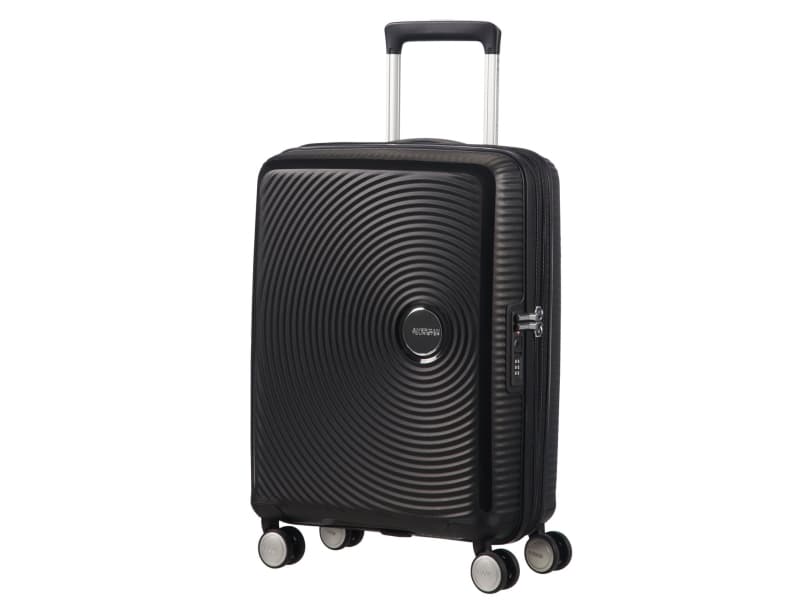 Samsonite Spinner AT SOUNDBOX-55/20 TSA EXP luggage, 4 wheels, black (32G-09-001)