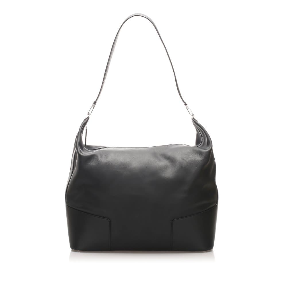 Loewe Leather Travel Bag Black