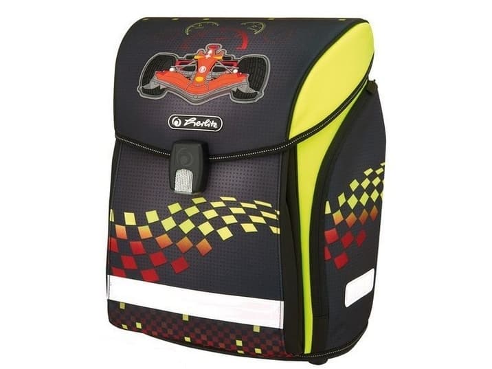 Herlitz Midi Plus Formula 1, Pencil case, Pencil pouch, School bag, Sport bag, Pojke, Mellanstadium, Ryggsäck, Framficka, Sidoficka, Polyester
