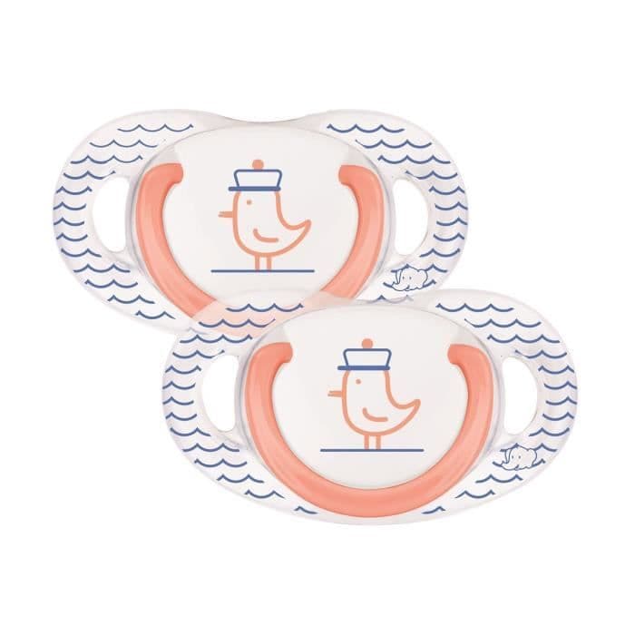BABY COMFORT Luonnollinen fysiolateksi tutti - 0/6 kuukautta - 2-sarjainen - Laivasto