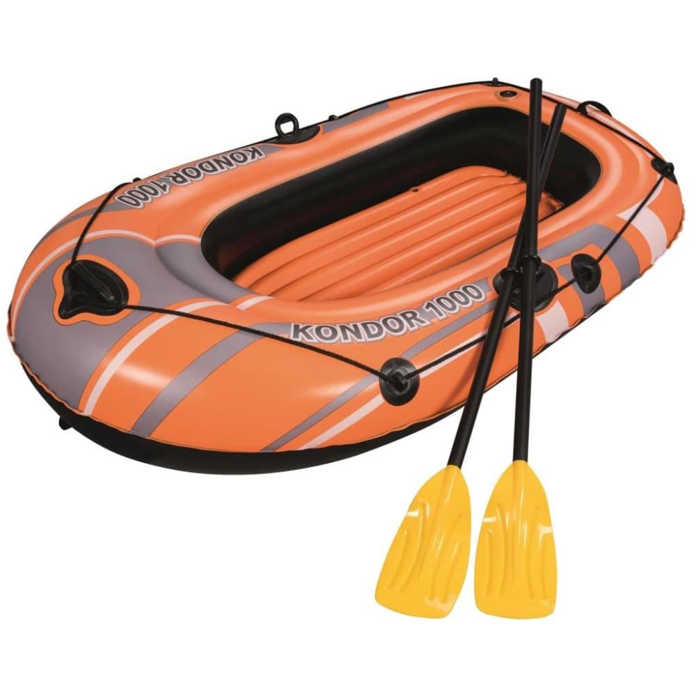 Bestway oppusteligt bådsæt Kondor 1000 Set 155 x 93 cm 61078