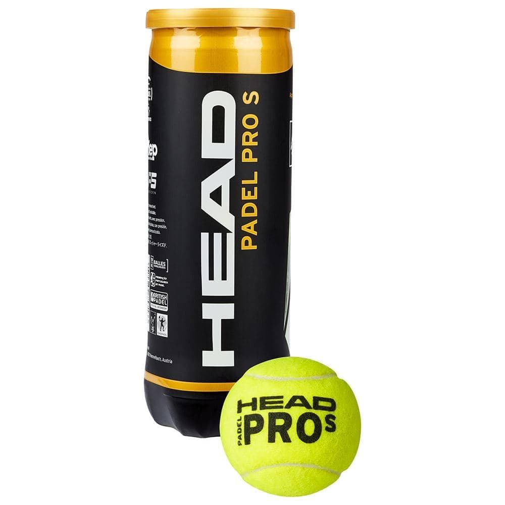 Head, 3x Padelbollar - Padel Pro S