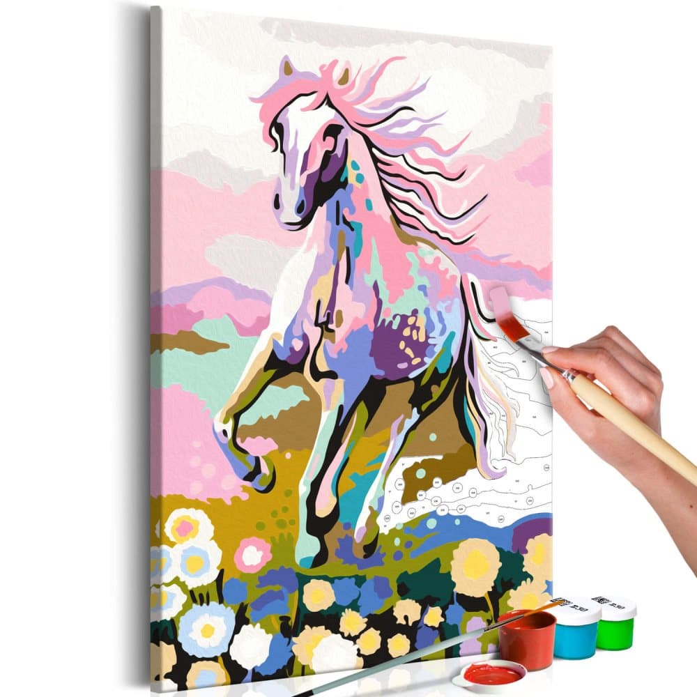 Gör-det-själv målningar - Fairytale Horse