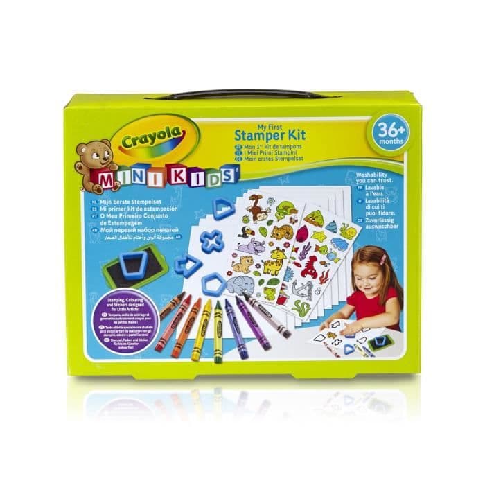 CRAYOLA MINI KIDS Ensimmäinen postimerkki