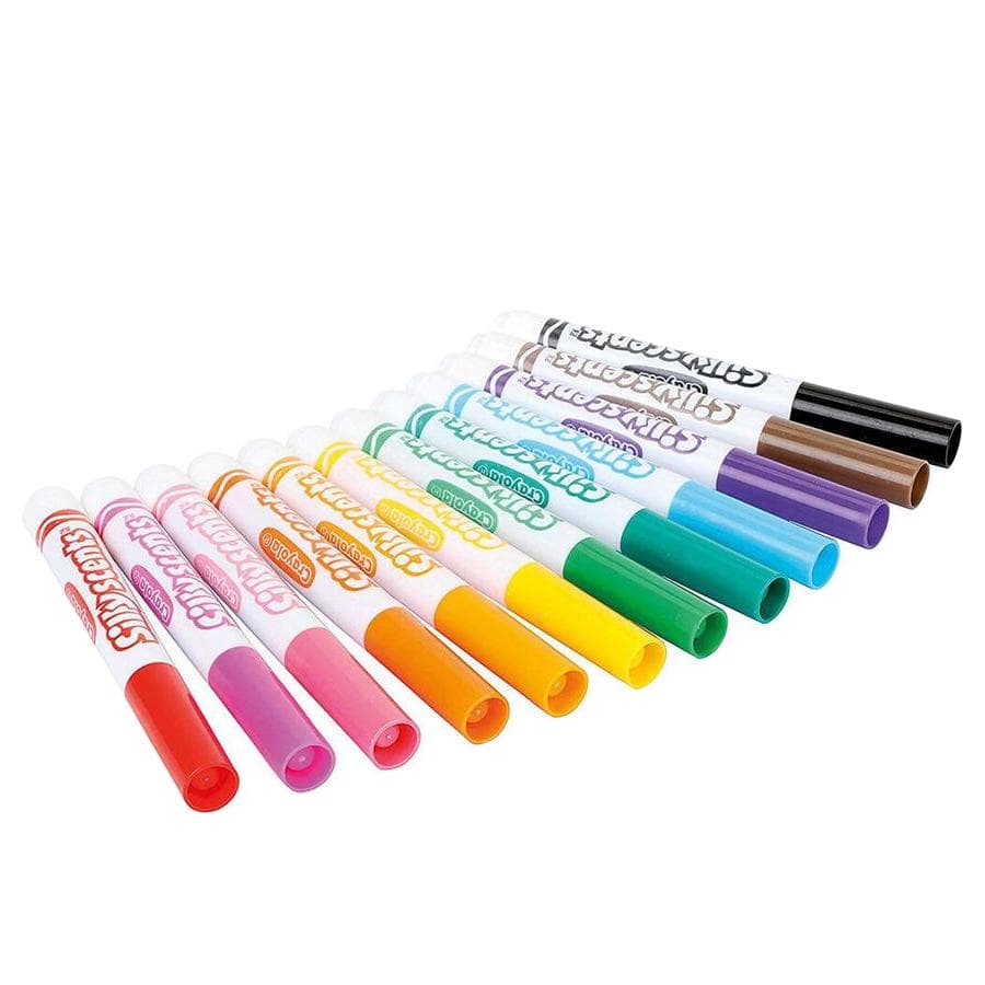 Crayola, 12x Duftende Tuschpenne - Silly Scents