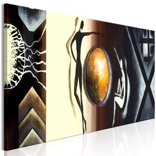 Bild av Tavla - Conversation (1 Part) Narrow (150 x 50 cm)