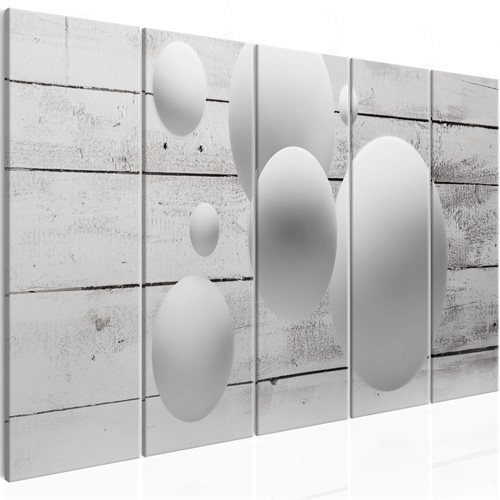 Bild av Tavla - Balls and Boards (5 Parts) Narrow (225 x 90 cm)