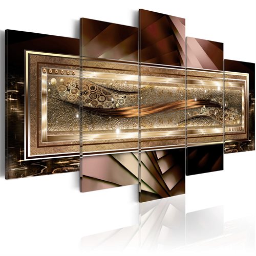 Bild av Tavla - Gold thread (100 x 50 cm)