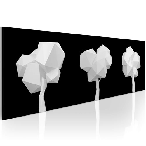 Bild av Tavla - Geometrical Trees (120 x 40 cm)