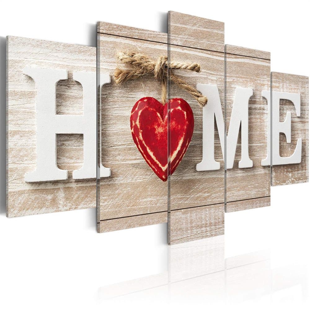 Tavla - Home: House of Love (200 x 100 cm)