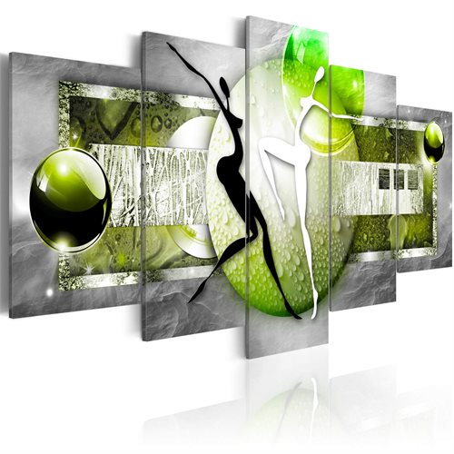 Bild av Tavla - Dance of nature (200 x 100 cm)