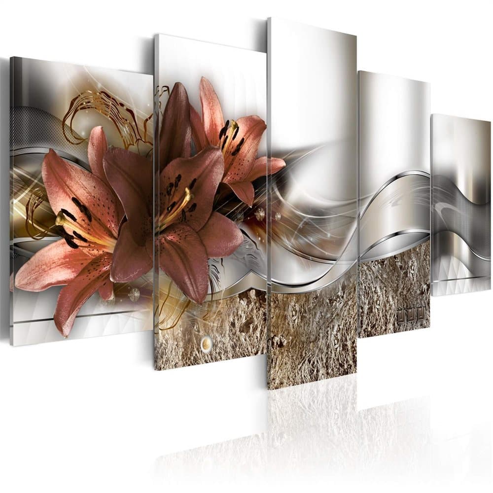 Tavla - Lily Marsala and Abstraction (200 x 100 cm)