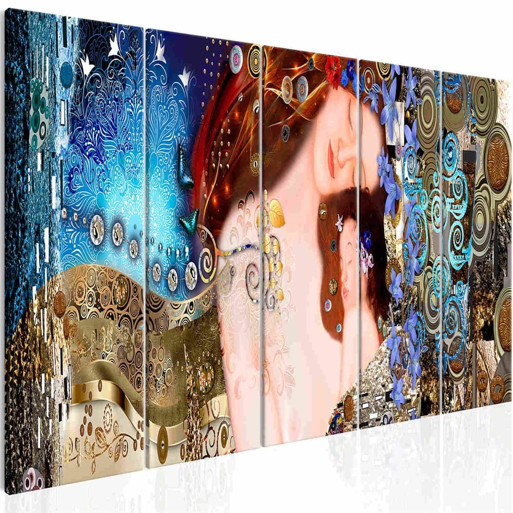 Tavla - Mother's Hug (5 Parts) Narrow (200 x 80 cm)