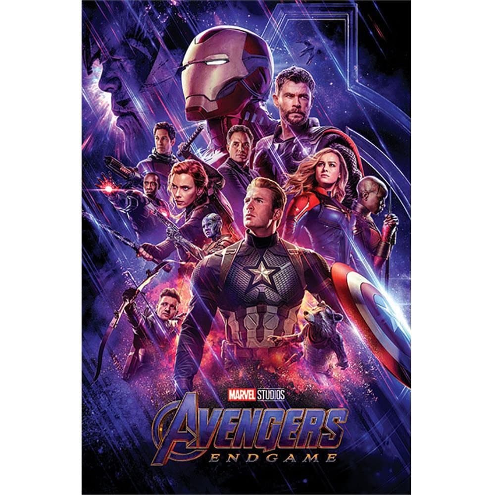 Avengers Endgame Journeys End Poster